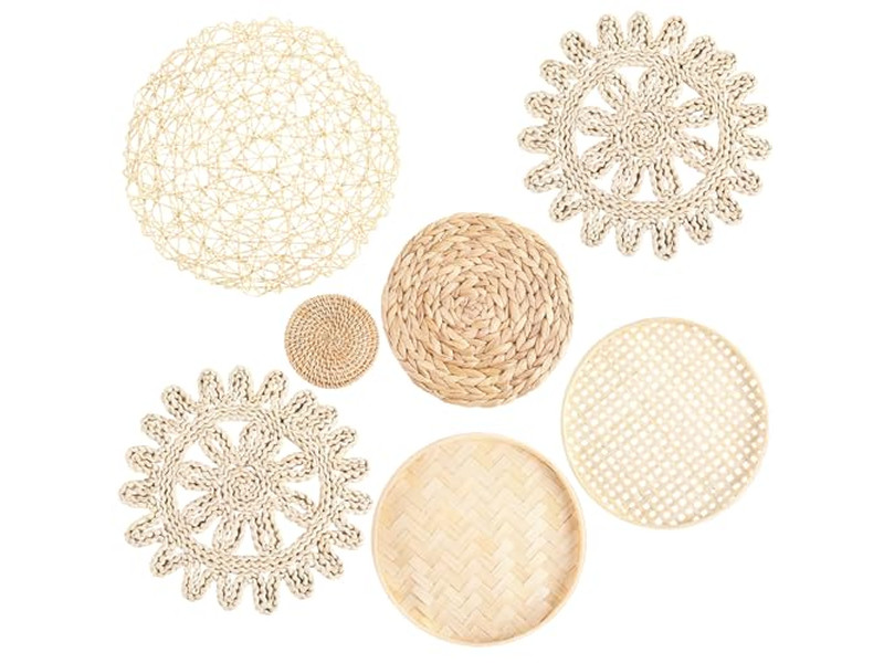 マクラメウォールアートデコレーションボヘミアンデコカラフルボヘミアインテリア