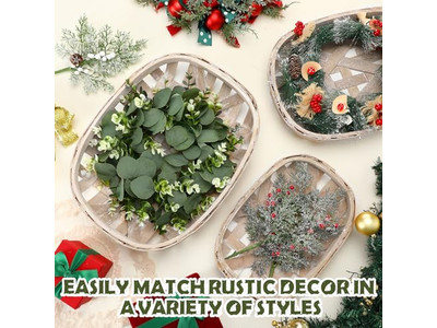 ラタンバスルームウォールデコシーグラスセット3レストランデコレーション