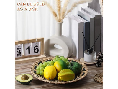 織りウォールバスケット ホームデコ ボヘミアン吊り下げセット